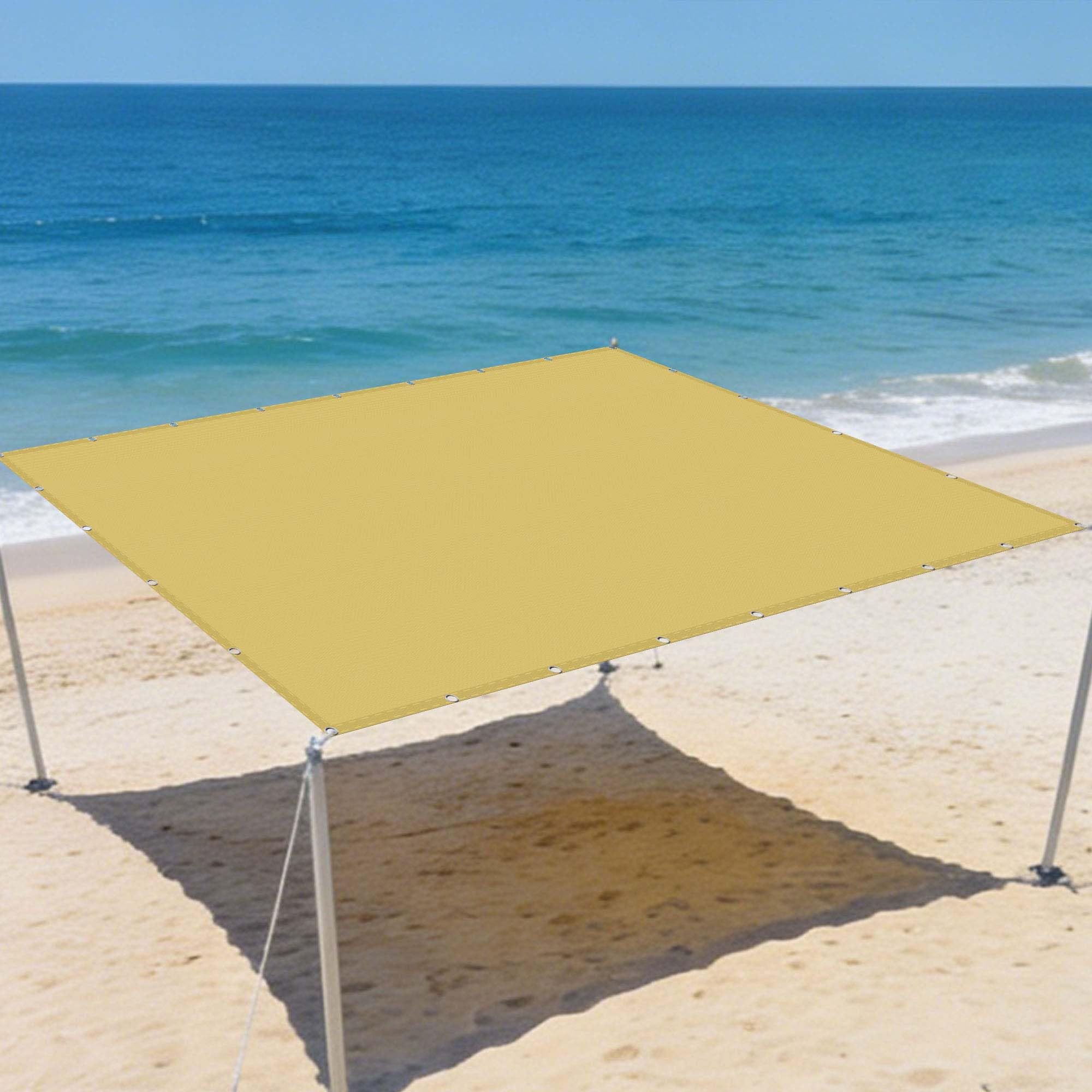 Toile d'ombrage pour un jardin abrité du soleil lors de vos repas d'été