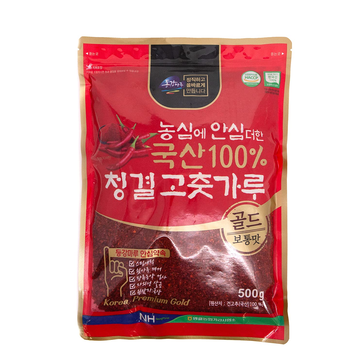 Buy [NongHyup] Korean Red Chili Pepper Flakes Powder, Gochugaru All Natural Medium Hot