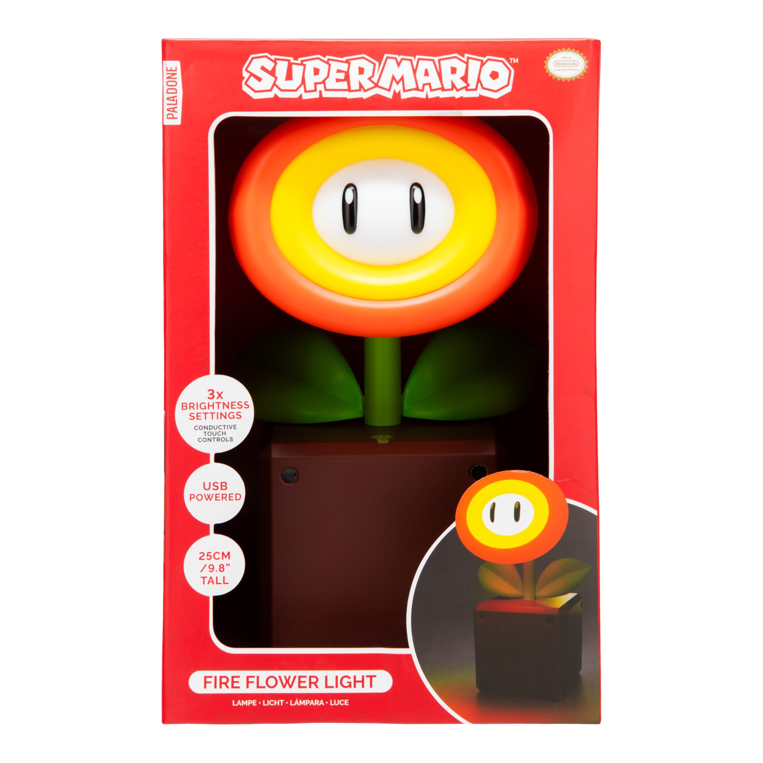 super mario bros icônes lumière décorative éclairer la figure