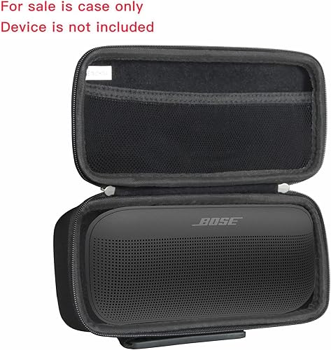 Miniatura 2 de Hermitshell Estuche rígido de viaje para altavoz portátil Bose SoundLink Flex Bluetooth (negro)