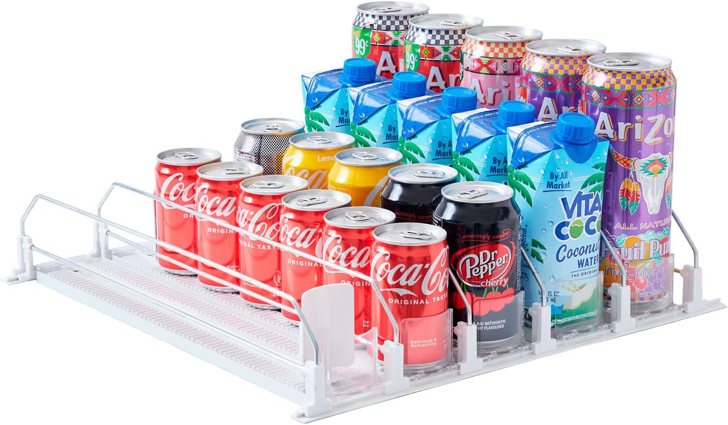 Soda Can Dispenser for Refrigerator, Baraiser Drink