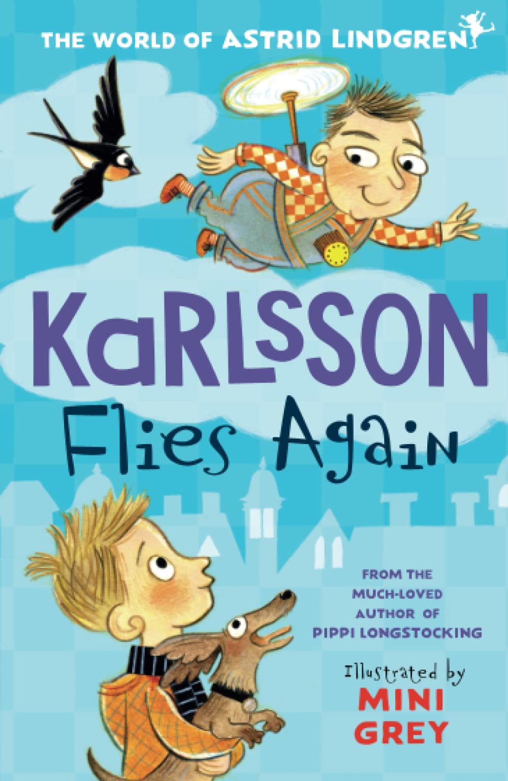 Astrid Lindgren Karlsson Flies Again Childrens Book