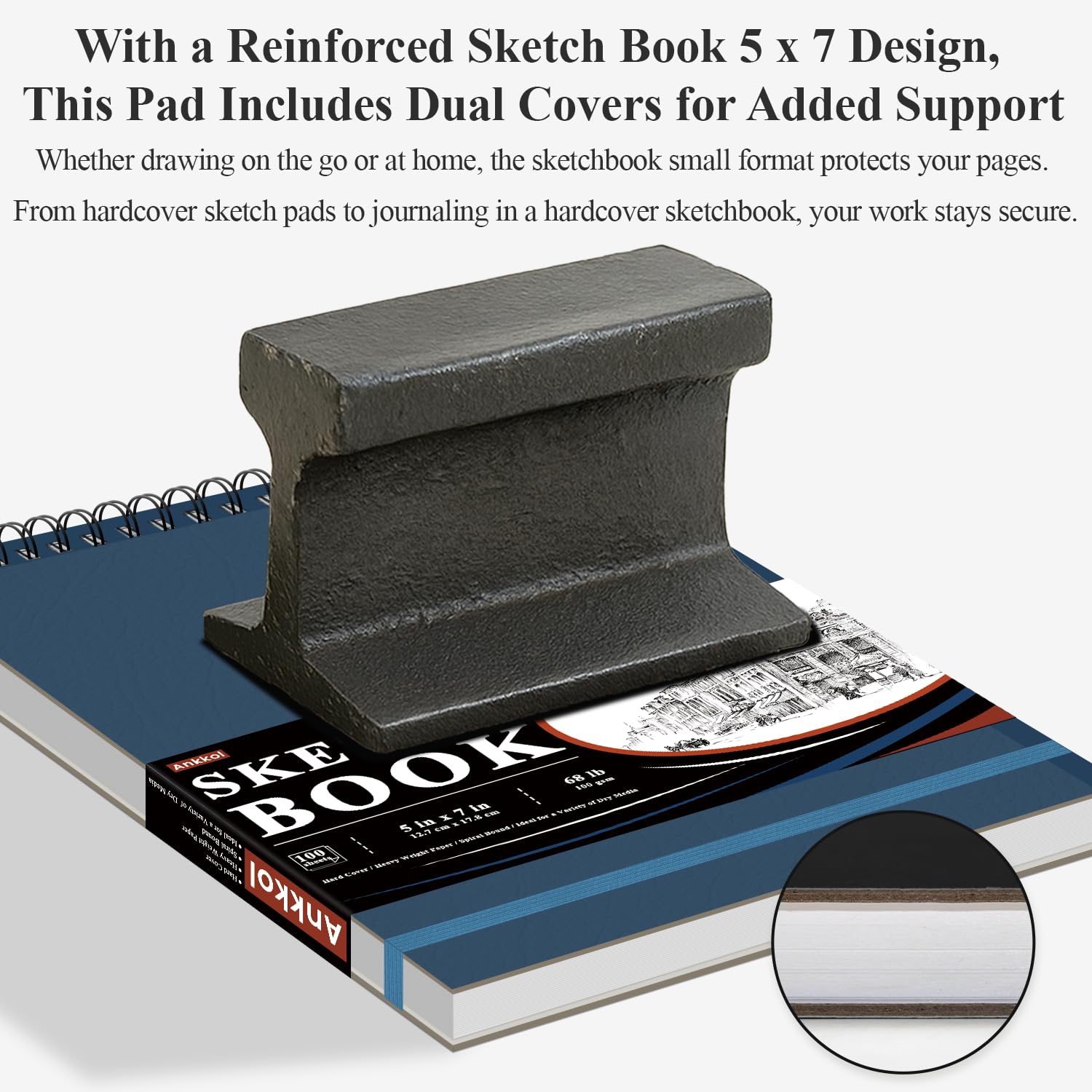 Flip-Sketch Sketchbooks Ring Bound - Maggiolly Art