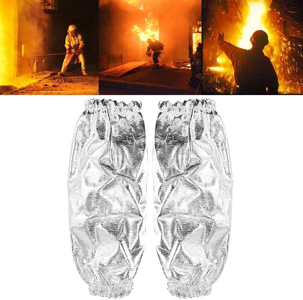 1000 Degree Heat Resistant Aluminum Foil Fireproof Oversleeve - Image 5
