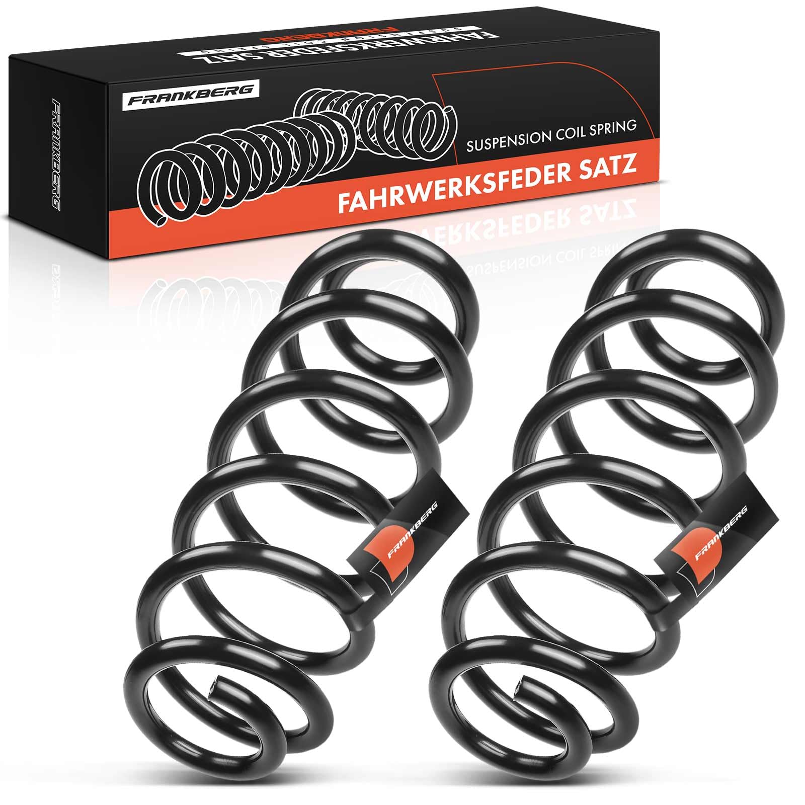 Frankberg 2x Molle autotelaio Molle sospensioni Compatibile con Fortwo Coupé 451 Fortwo Cabrio 451 Replace# 4513240304