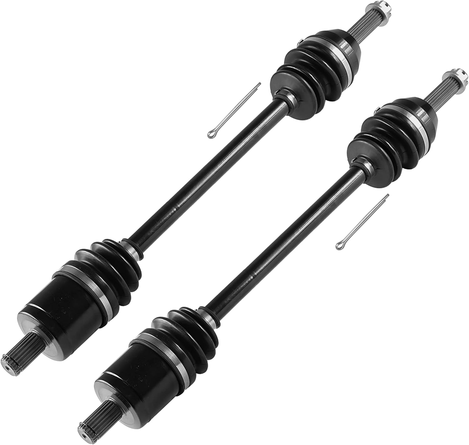 Caltric Front Left and Right Complete Cv Joint Axles Compatible with Polaris Ranger Xp 700 4X4 2008