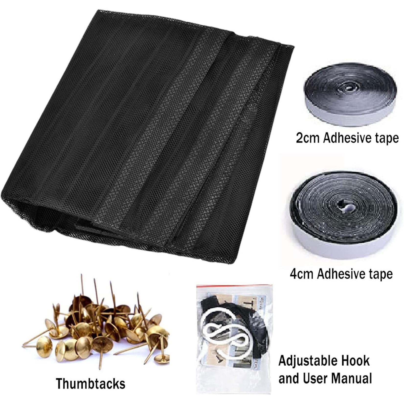 Magnet Fliegengitter Tür 135 x 200 cm Insektenschutz Ohne Bohren mit Selbstklebendes Klettband Fliegengitter Magnet Tur für Wohnzimmer Und Schlafzimmer, Weiß
