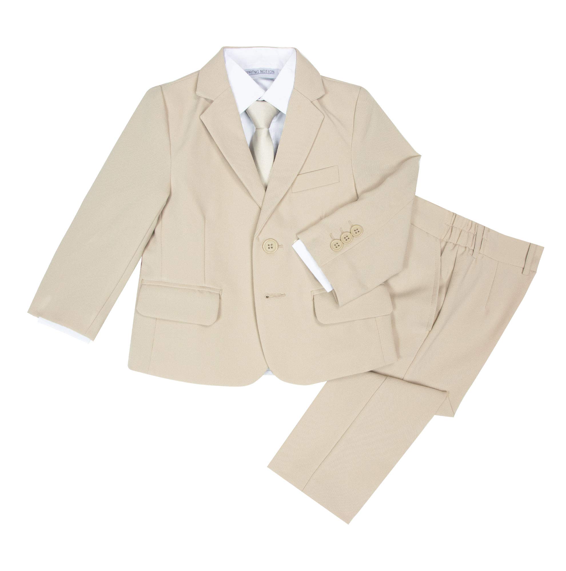 Spring Notion Baby Toddler Boys' Modern Fit Suit Set