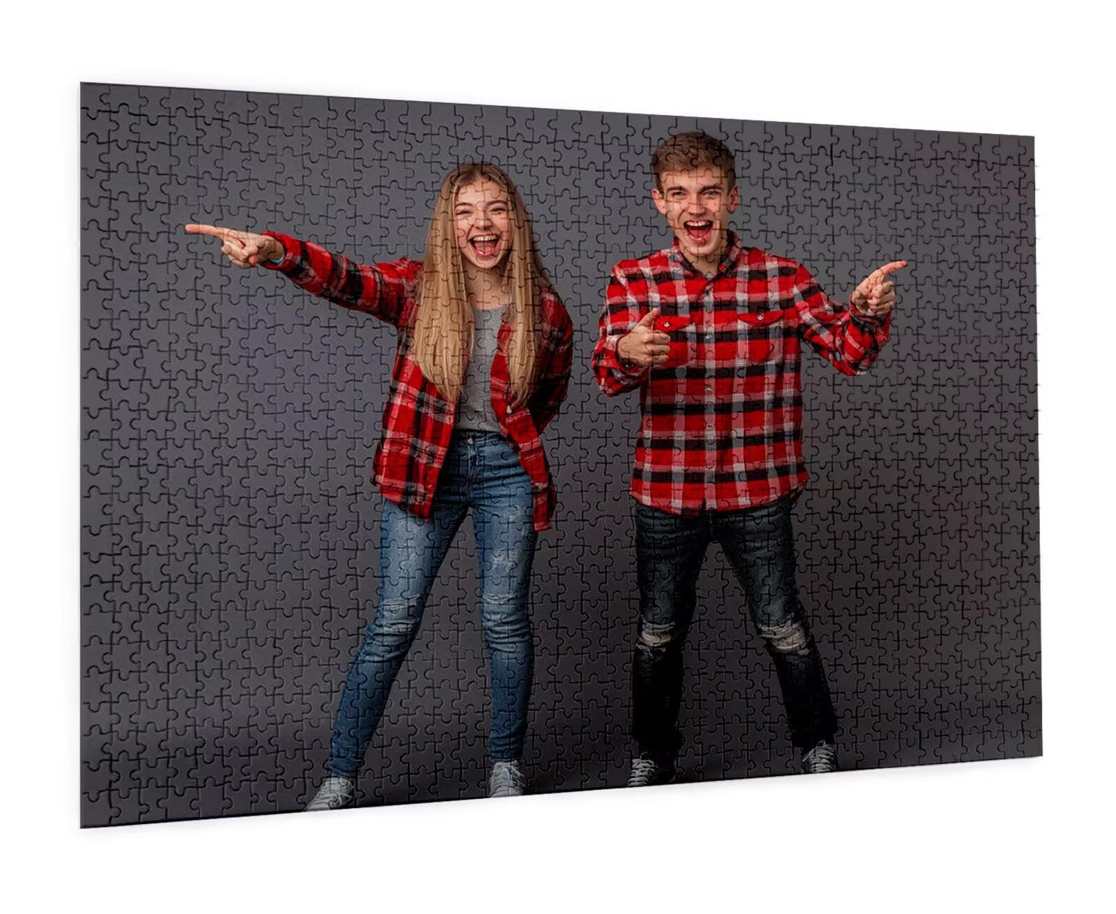 Puzzle Personalizado con Foto Personalizado con Foto Rompecabezas Personalizada con Imagen HD, Texto o Nombre Navidad Halloween Día del Niño Juegos de Inteligencia Regalos para Niños Amigos C-2807