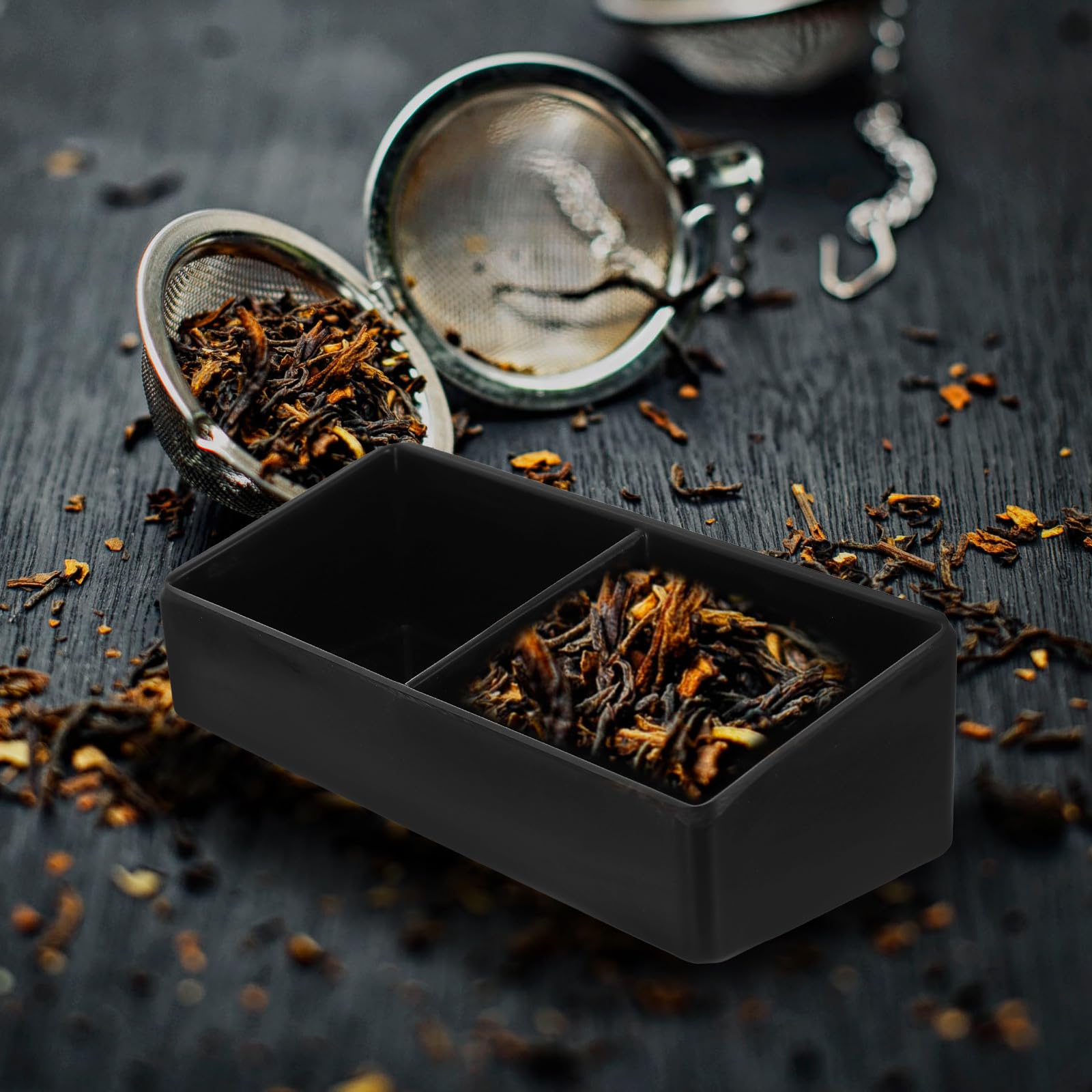 MAGICLULU Organiseur de café avec compartiment pour sachets de thé, assaisonnement et sachets de thé pour la maison