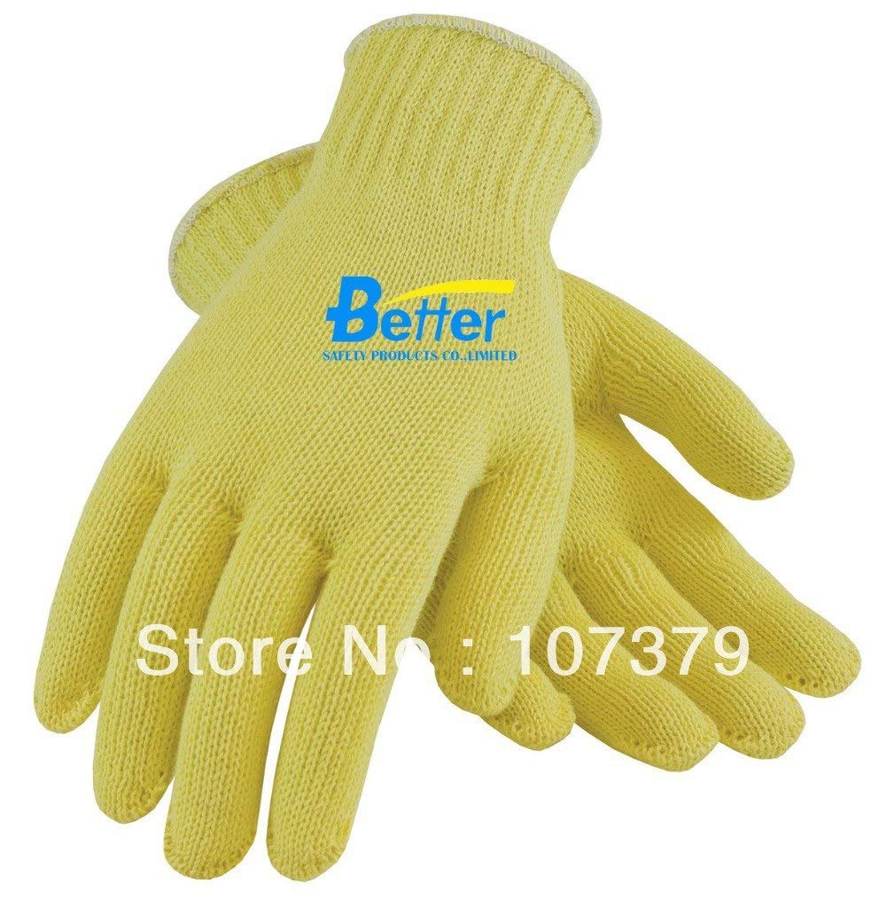 Aramid Fiber Gloves Steel Glove HPPE Anti Cut Safety Glove Aramid Fiber