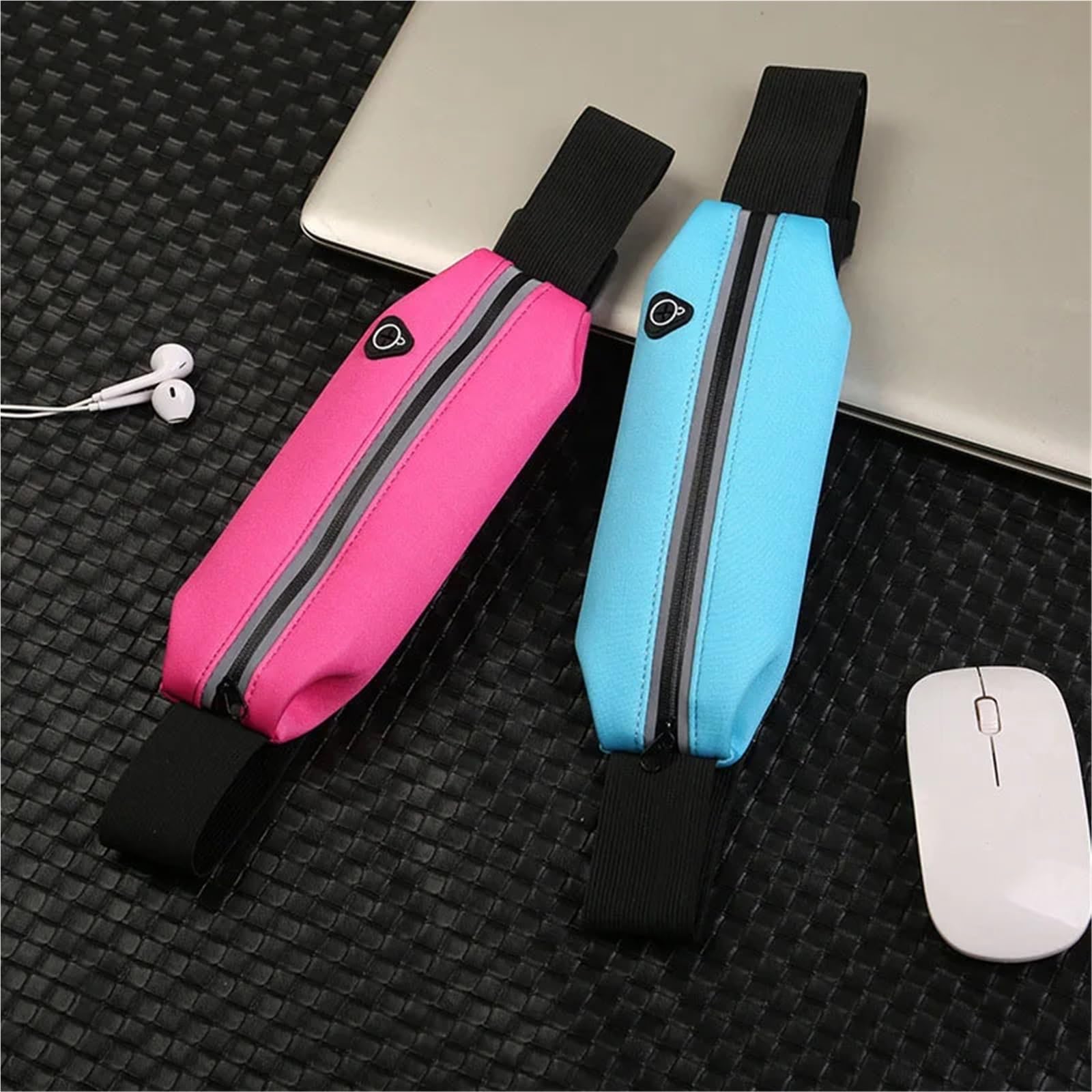 Laufen Radfahren Tasche Taille Gürtel wasserdichte Sport Fanny Pack Frauen Handy Fall Männer Gym Einstellbare Jogging Für Running(Orange)