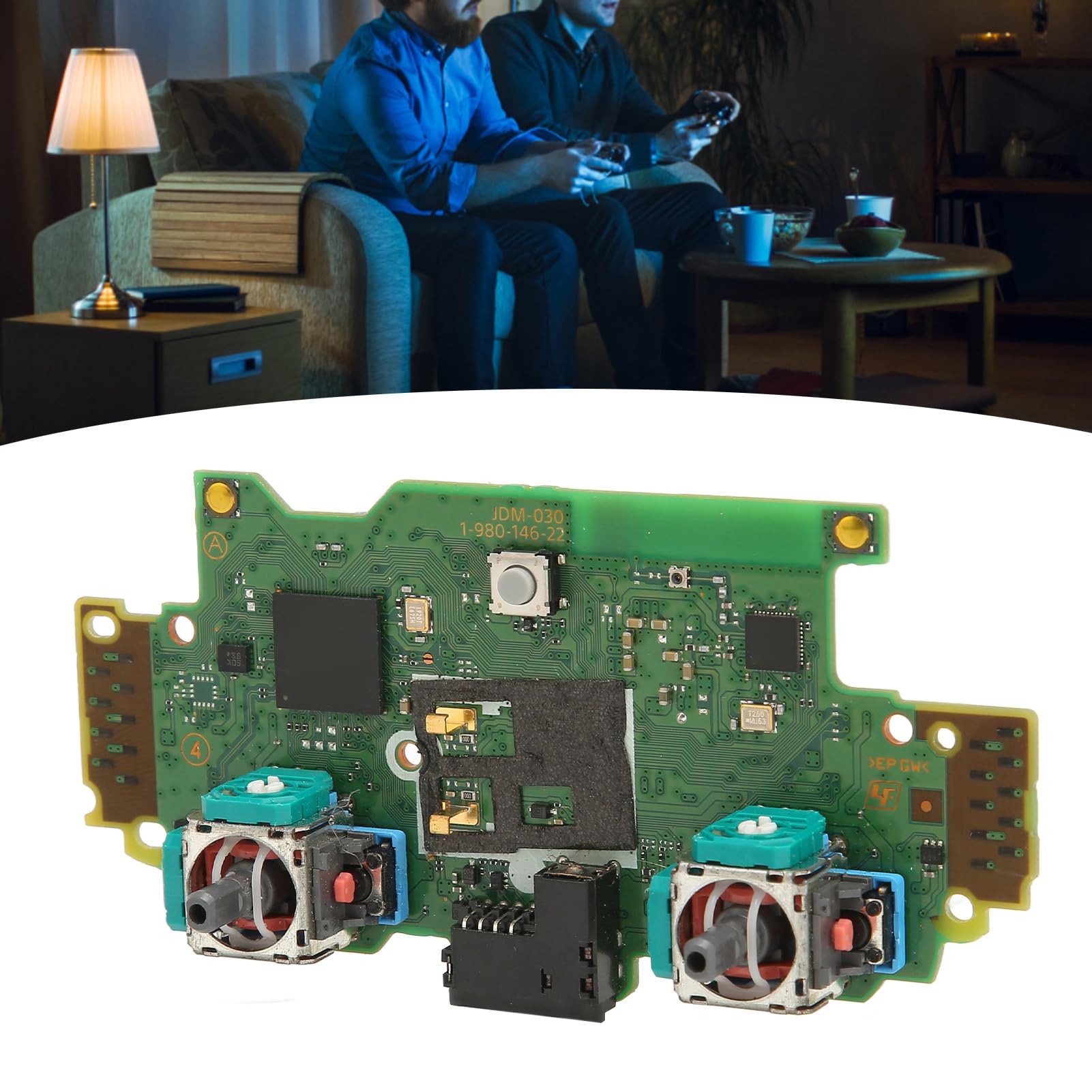 Płyta główna kontrolera JDM-030, wymienna płytka PCB kompatybilna z gamepadem PS4, płytą drukowaną joystickiem, płyta zamienna kontrolera PS4, płyta główna JDM-030 do kontrolera PS4