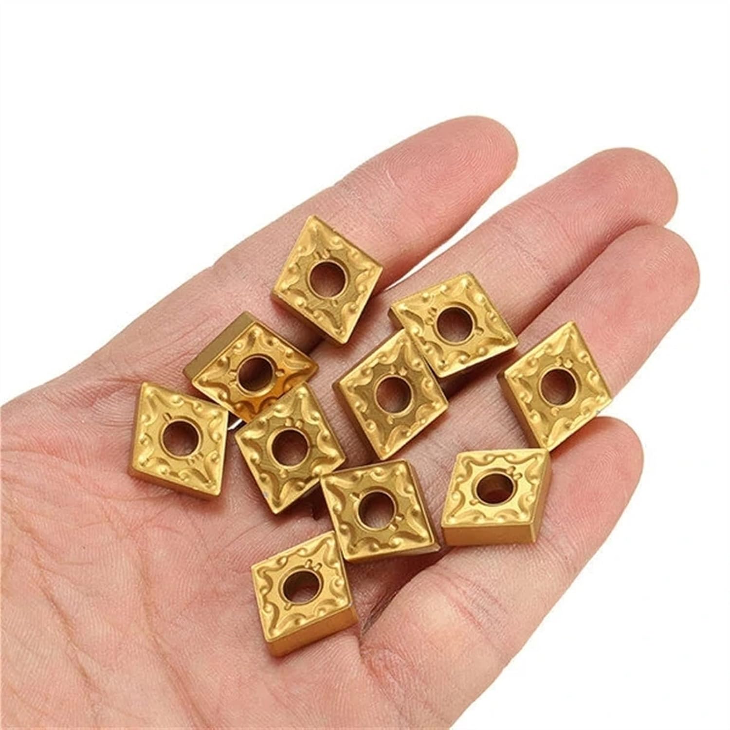 Carbide insertscarbide Inserts for Metal Lathe 10pcs CNMG120408-MA US735 Carbide Insert Turning Tool Holder Inserts Lathe Tools