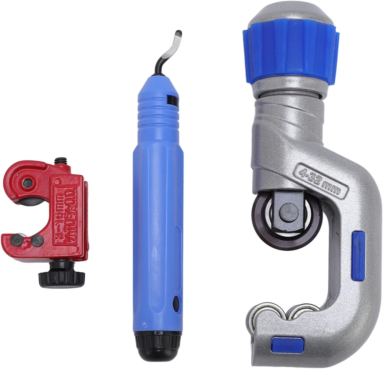 Tubing Cutter Set Precise Cutting High Strength Metal 3/16in to 2in Tube Cutter for Most Hydraulic Braking Systems and Transmission Systems
