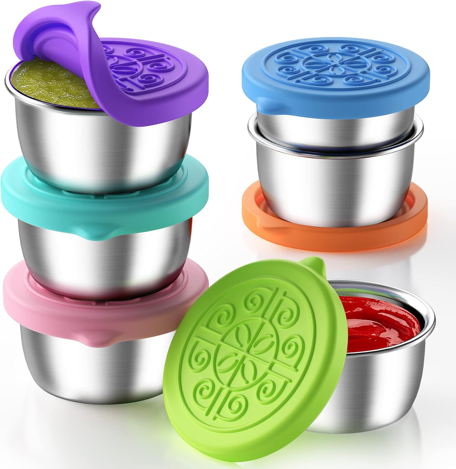Salad Dressing Container To Go 1.7 oz Dipping Sauce Cups