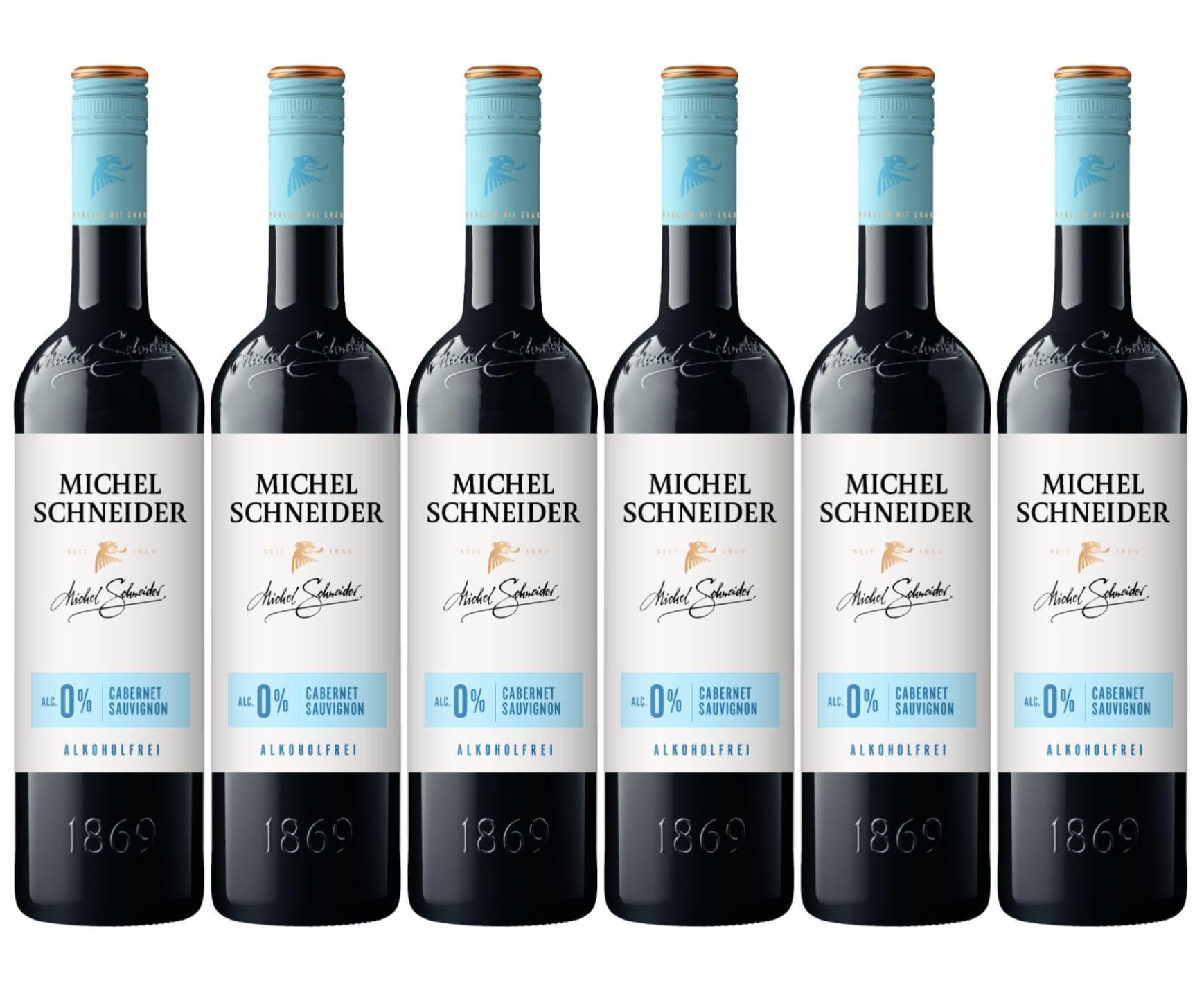 Michel Schneider Cabernet Sauvignon Rotwein Alkoholfrei (6 x 0.75 l)