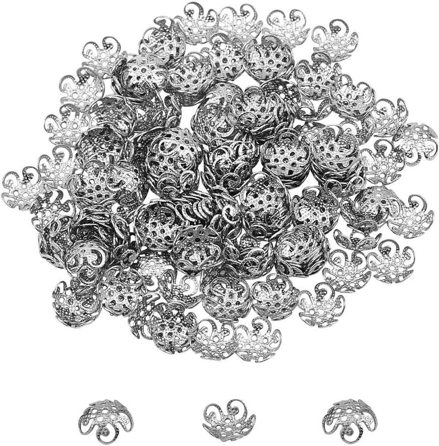 25 Stück Messing Stopperperlen - Doppelloch Für Armbänder & Halsketten