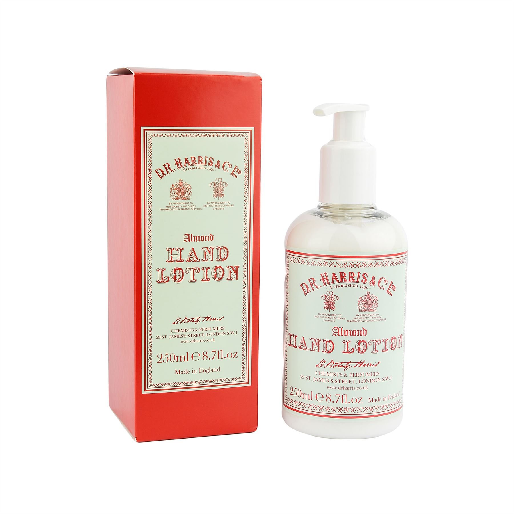 D R Harris Almond Hand Lotion 250ml