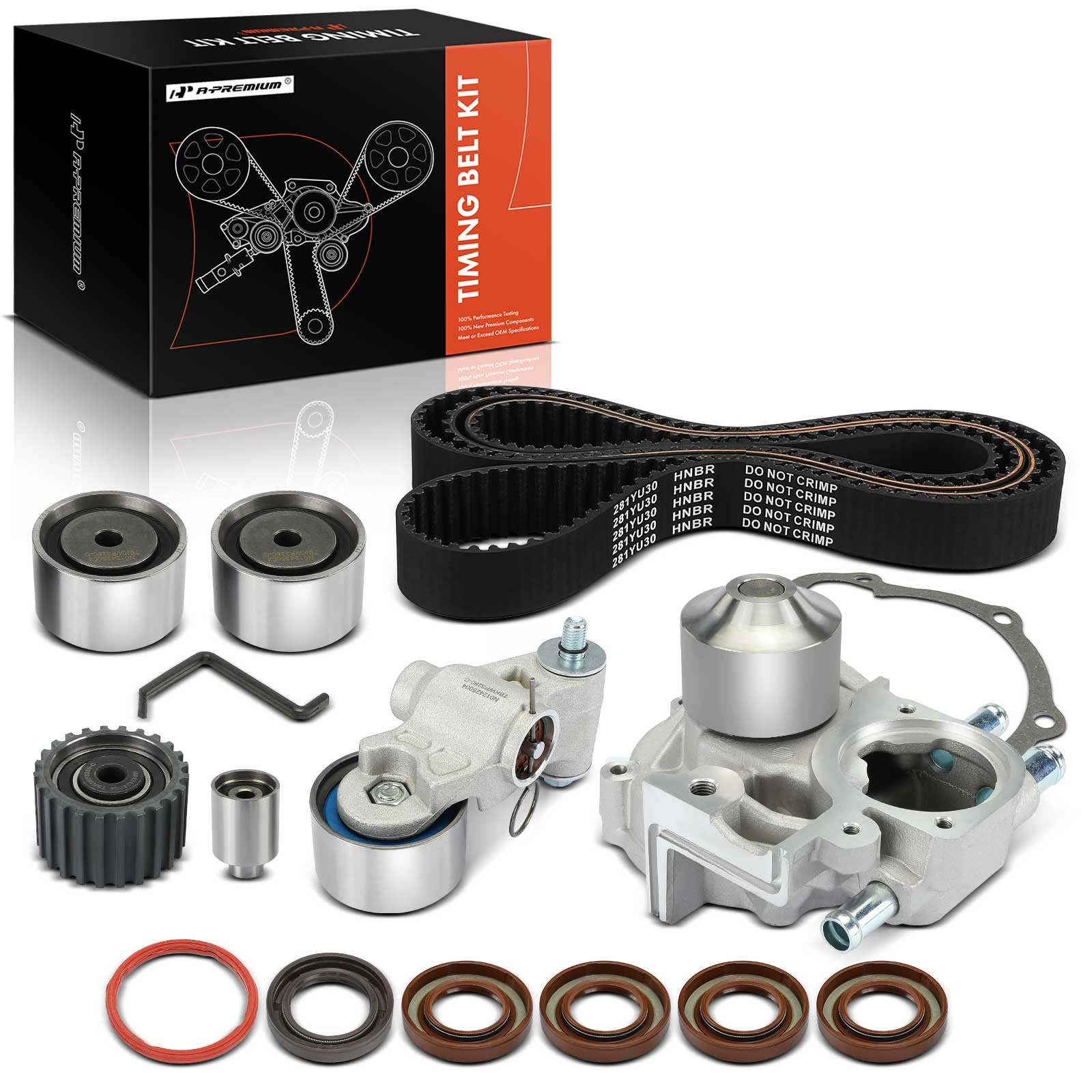 Photo 1 of A-Premium Timing Belt Kit with Water Pump for Subaru
