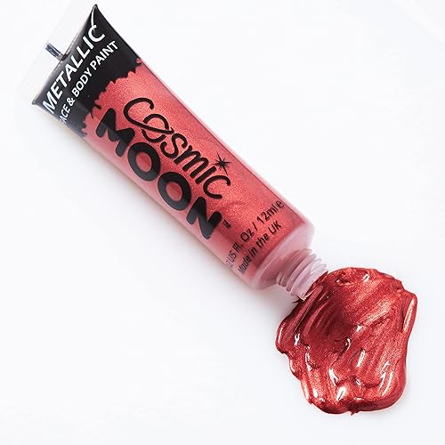 Miniatura 7 de Cosmic Moon - Maquillaje metálico para la cara y el cuerpo - 0.40 fl oz - Crea fascinantes diseños de pintura facial metálica! - Juego de 6 -