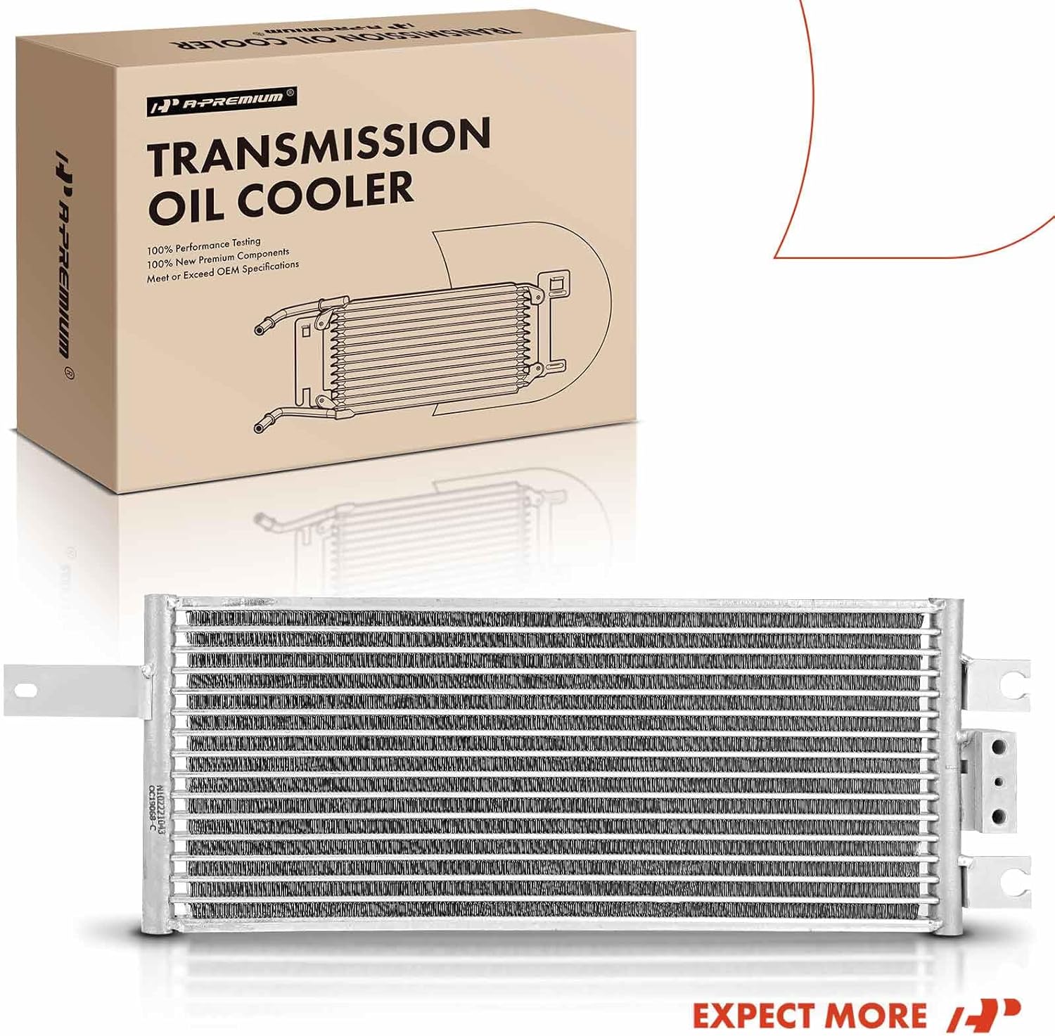 A-Premium Transmission Oil Cooler Compatible with Jeep Wrangler 2012-2017, Wrangler JK 2018, 3.6L