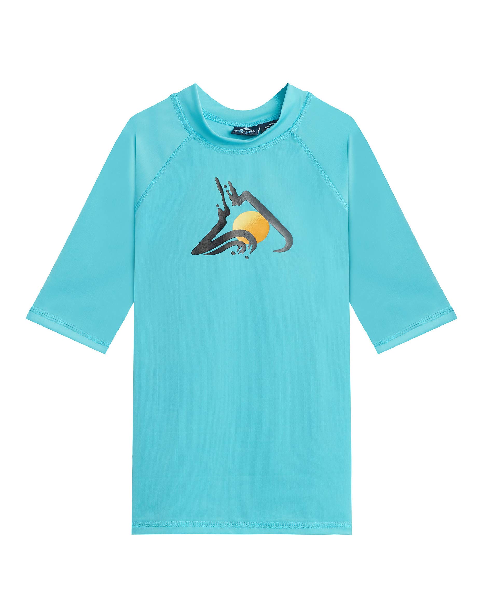 Kanu Surf Boys' Haywire UPF 50+ Sun Protective Rashguard Swim Shirt