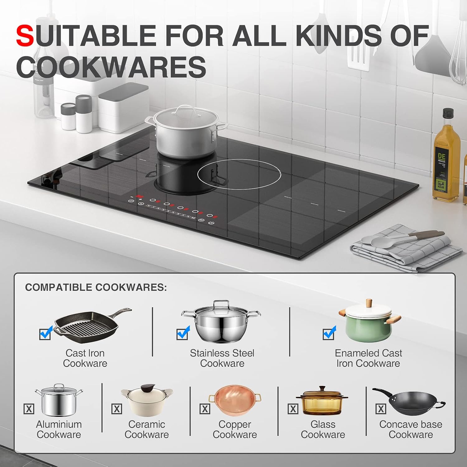 Compatible Cookware Types