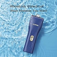 Vista 5 de Cilppers de aseo para perros, prácticos y potentes kits de recortadora eléctrica de pelo para mascotas, impermeables, inalámbricas, recargables