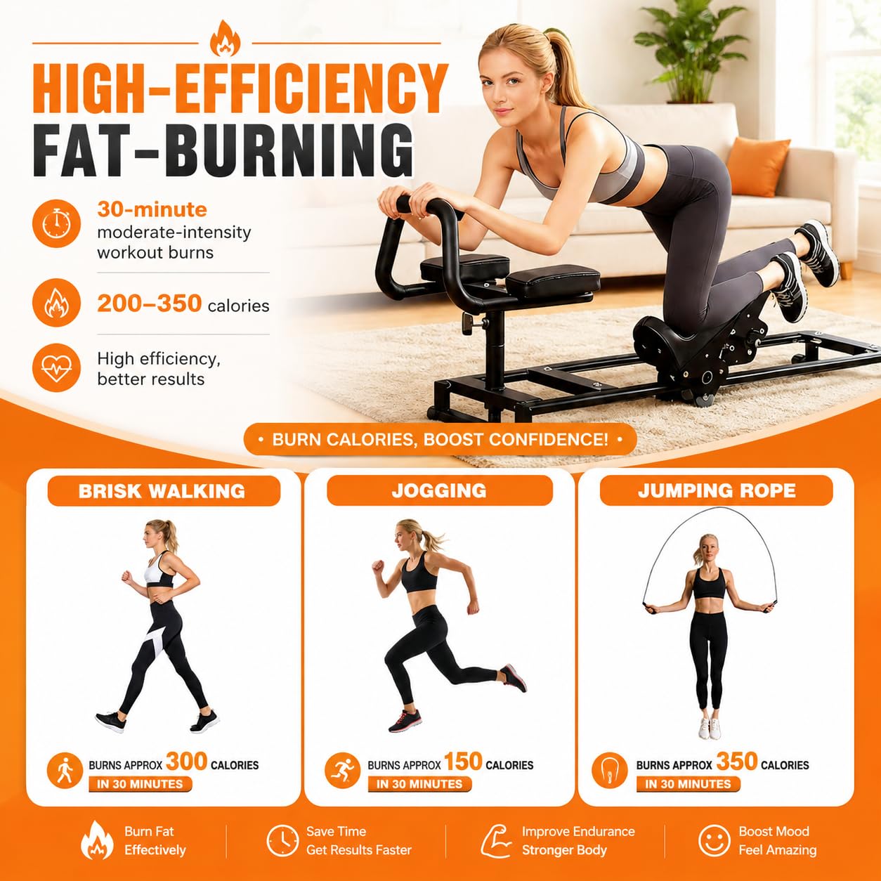 Krabbel-Trainingsgerät, Fitness-Wirbelsäulen-Dreh- und Dehnmaschine, Ganzkörper-Kerntrainingsgerät für Bauch, Rücken und Gesäß, Fitnessgeräte für das Heimstudio