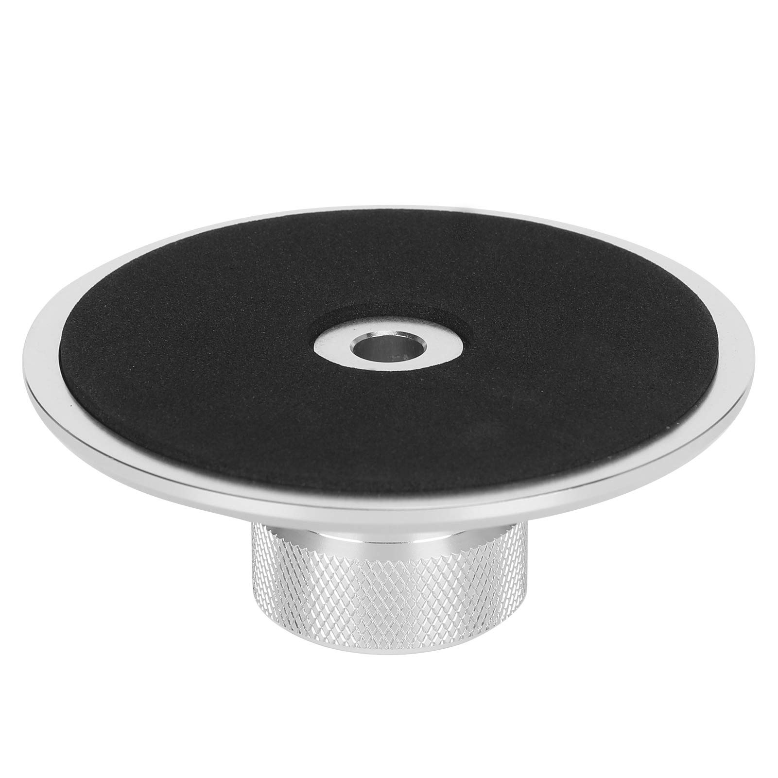 Stabilizzatore di Registrazione Stabilizzatore di Registrazione Lega di Alluminio Lp110S Stabilizzatore di Peso in Lega di Alluminio per Lettore LP Morsetto per Disco Giradischi (Argento)