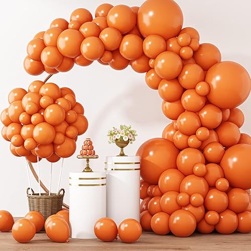Miniatura 10 de Rubfac - Globos morados, 129 unidades, diferentes tamaños, 18, 12, 10 y 5 pulgadas para arco de guirnalda, látex, decoración de fiesta, cumpleaños