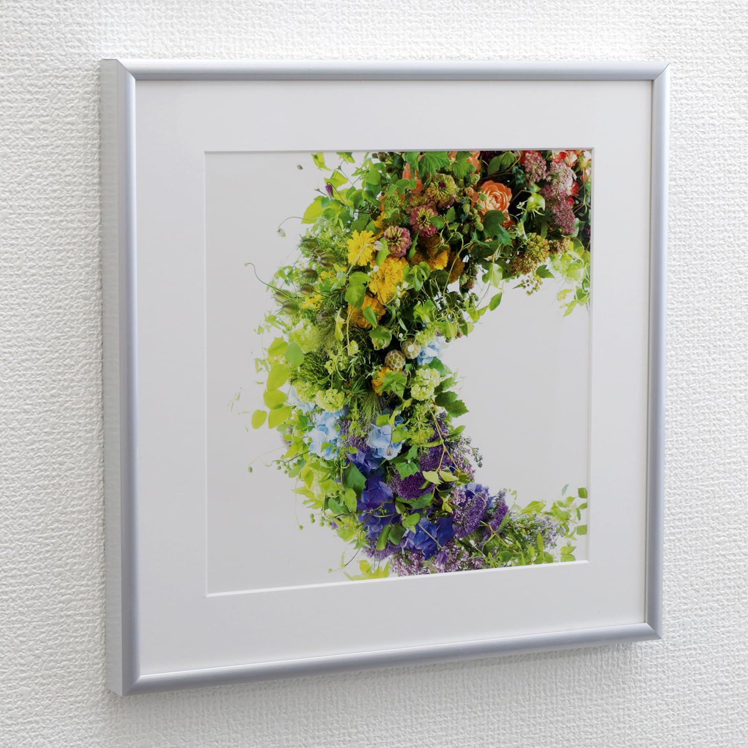 Sofken HIBIYAKADAN Crescent Blossoms Aluminum Frame Art Crescent Blossoms [Framed Poster]