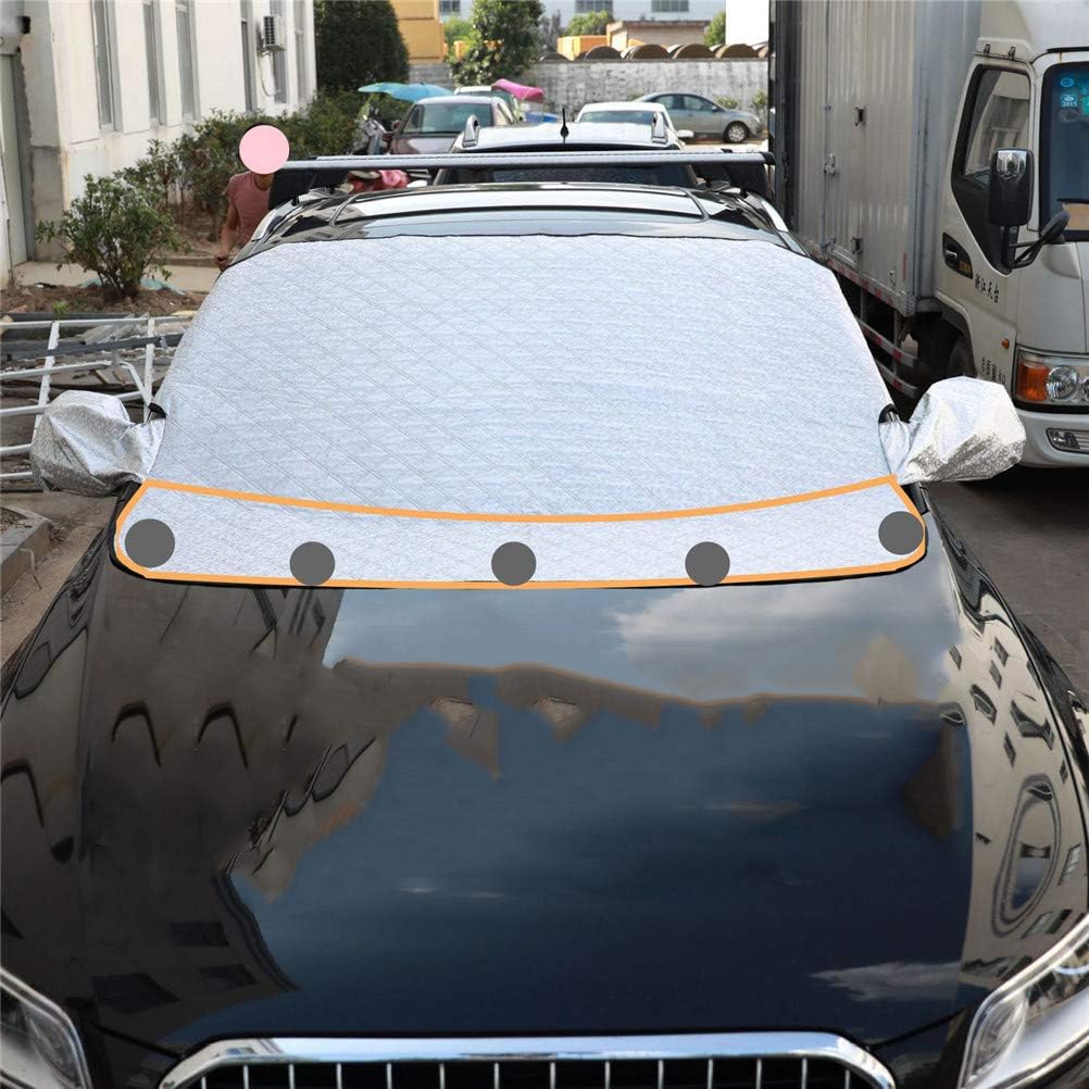 GaoFan Car Half Top Cover,Half Size Waterproof Car Cover