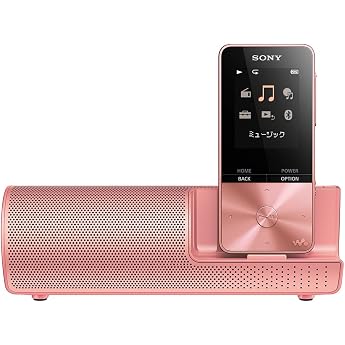 Sony NW-S313K PI Walkman S Series, 4GB NW-S313K MP3 Player, Bluetooth Compatible, Up to 52 Hours of Continuous Playback, Earp