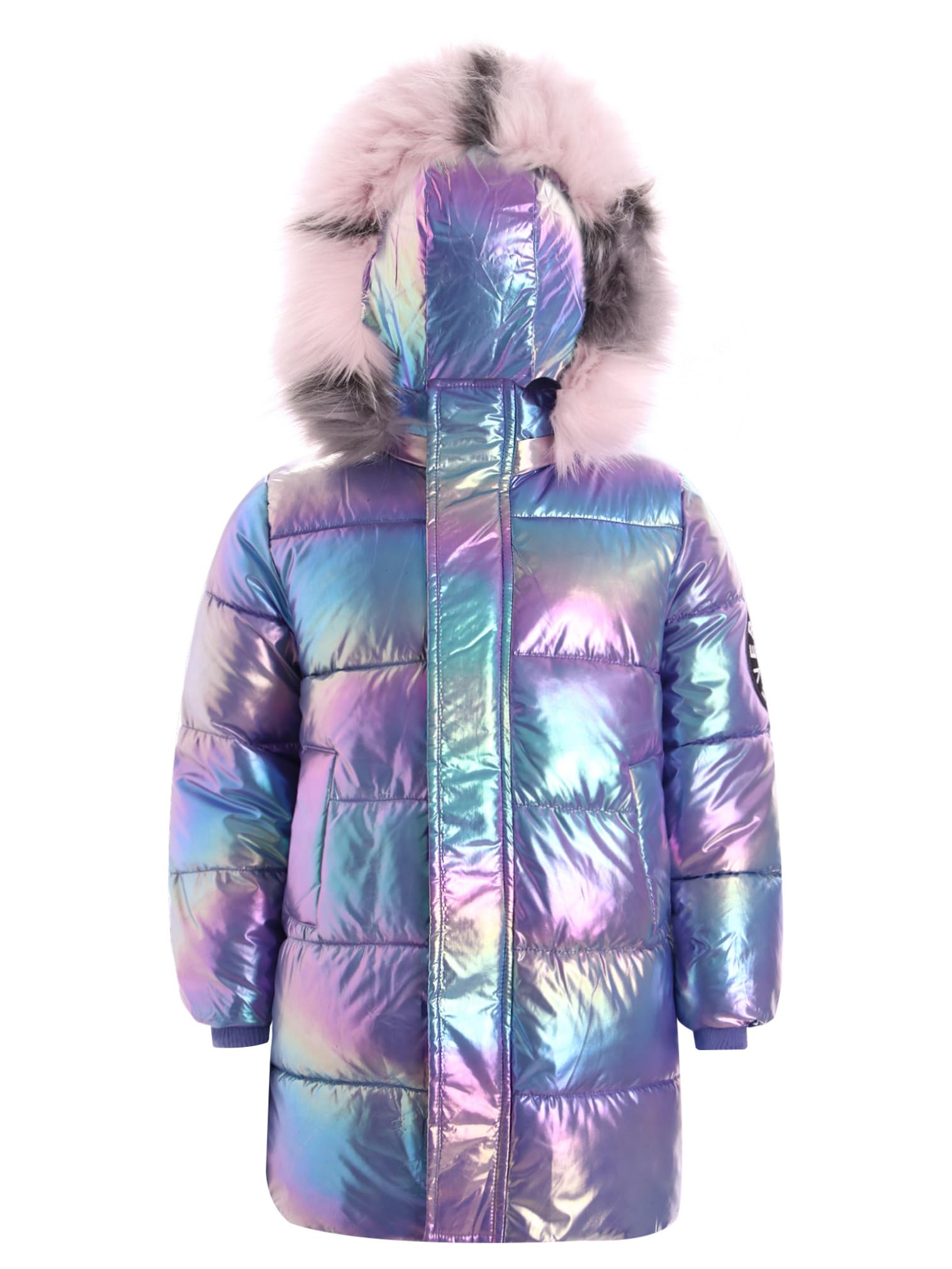 Agoky Chaqueta Plumífero Para Niña Abrigo Acolchado Cálido Chaqueta De Plumas Manga Larga Abrigo Casual Ropa Para Invierno Otoño