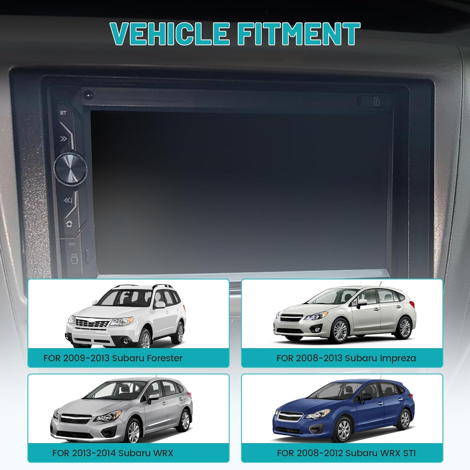 Vehicle compatibility list for NuIth dash kit