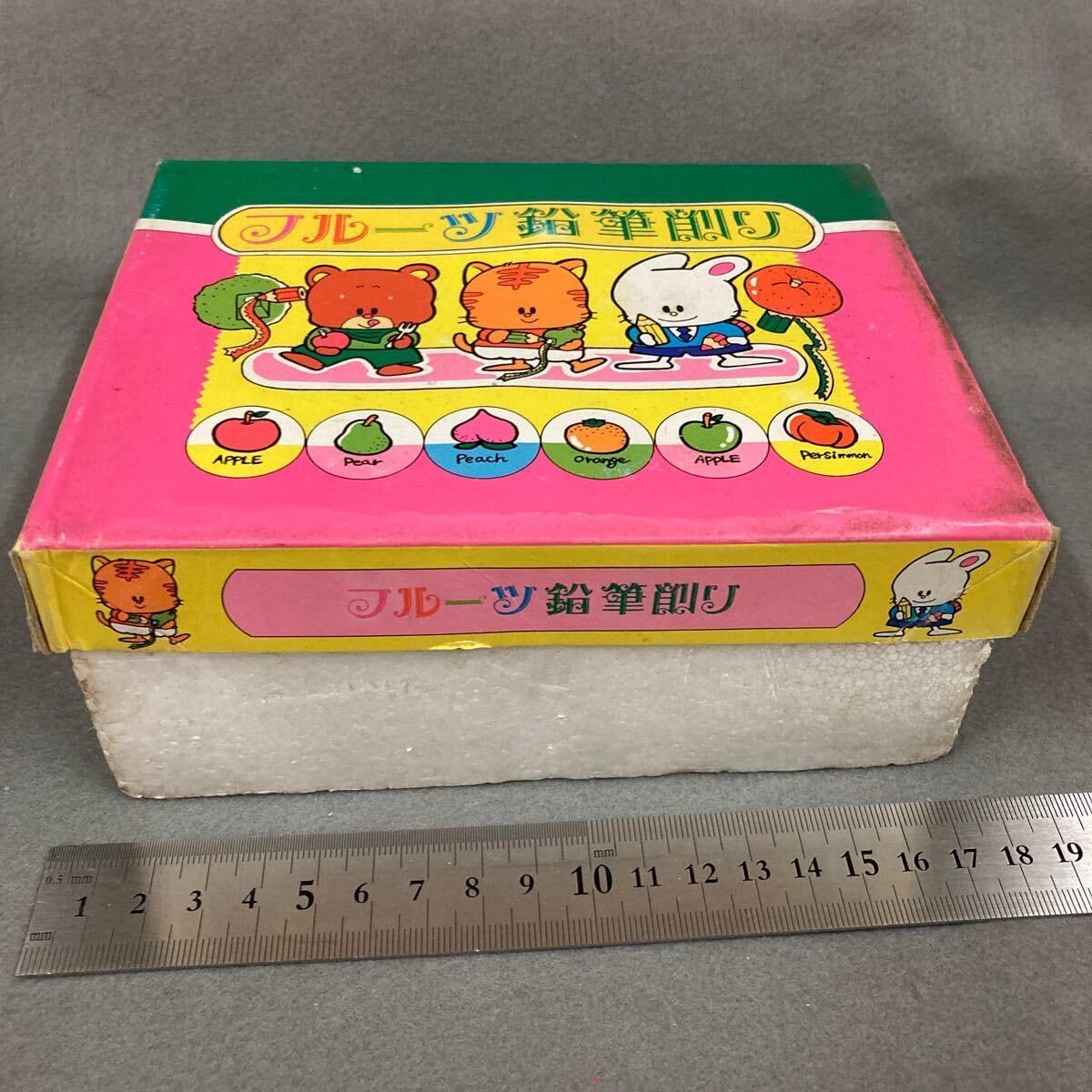 Amazon.co.jp: 昭和レトロ フルーツ 鉛筆削り 6個入 陶器製 1980年代 