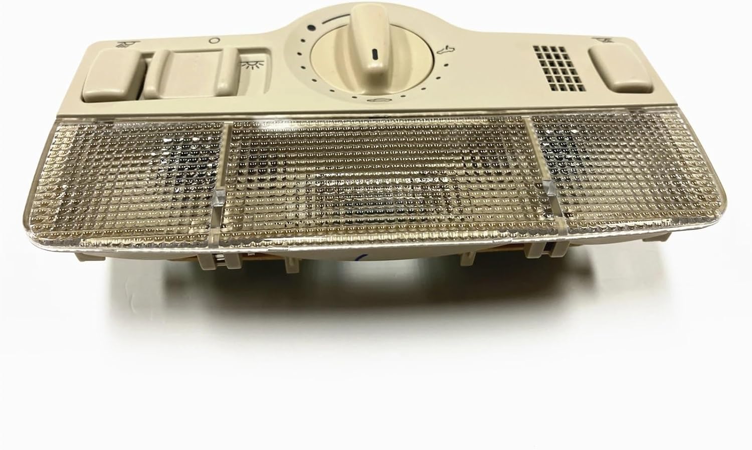 Car Switch Compatible with Passat B5 Golf 4 Jetta MK4 Bora Beige/Gray Car Interior Dome Reading Light Roof Lamp Sunroof Switch Key Button Car Replacement(Beige)