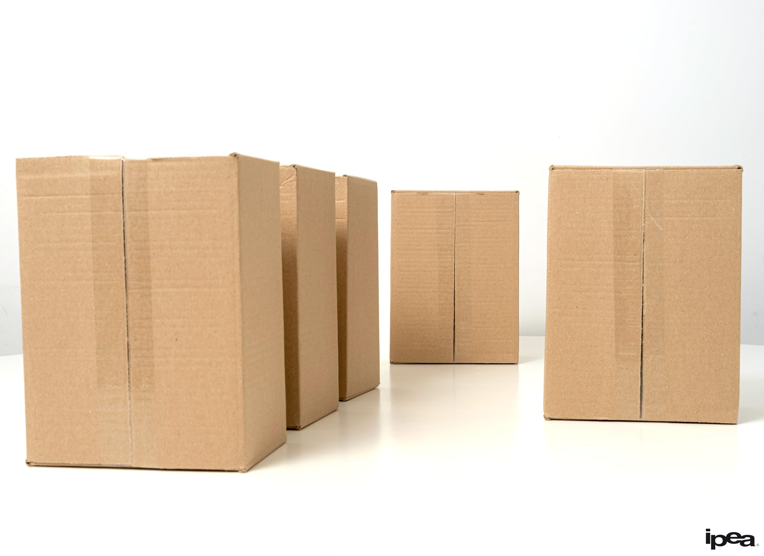 IPEA Scatole di Cartone 25 x 18 x 12 cm per Spedizioni, E-Commerce, Regali – [ 10 Pezzi ] – Made in Italy – Scatole Rettangolari Multiuso per Imballaggio Oggetti, Eventi, Feste – Scatola Confezione