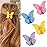 Canitor Small Hair Clips 1.9Hair Claw Clips Butterfly Hair Clips Claw Clips Mini Hair Clips Hair Clips for Girls  (Medium, Style-08)