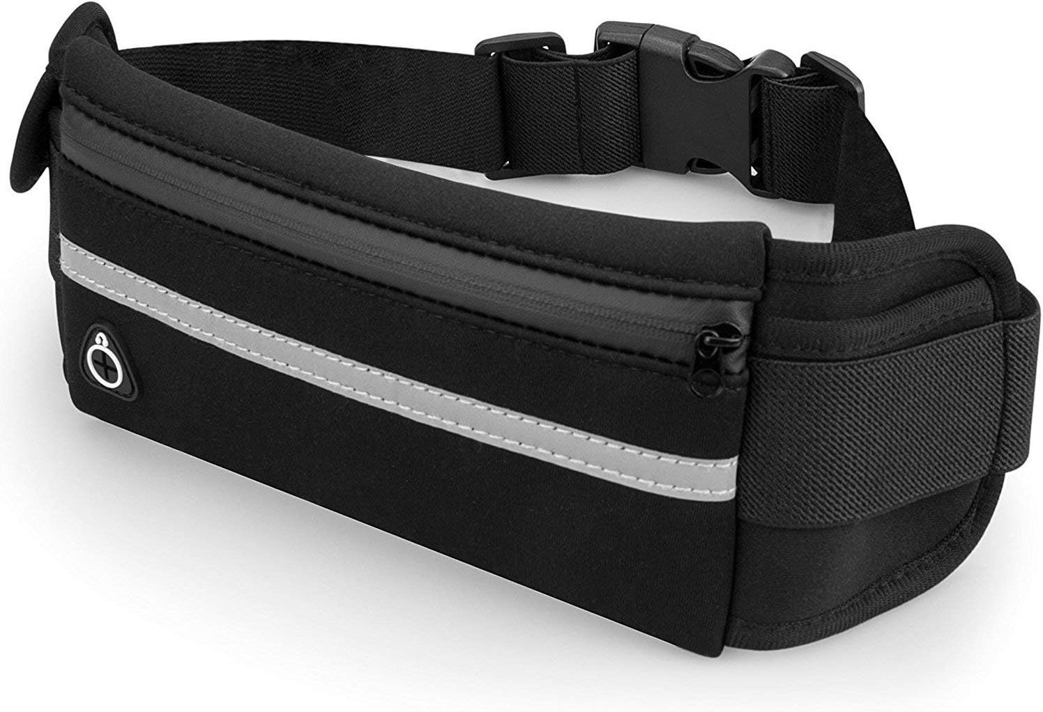 Voroly Running Belt Waist Pack - Phone Holder for Running Accessories - Running Gear for Men Women - Workout Fanny Packs for Women - Runners Belt Cell Phone Holder for Running iPhone Android