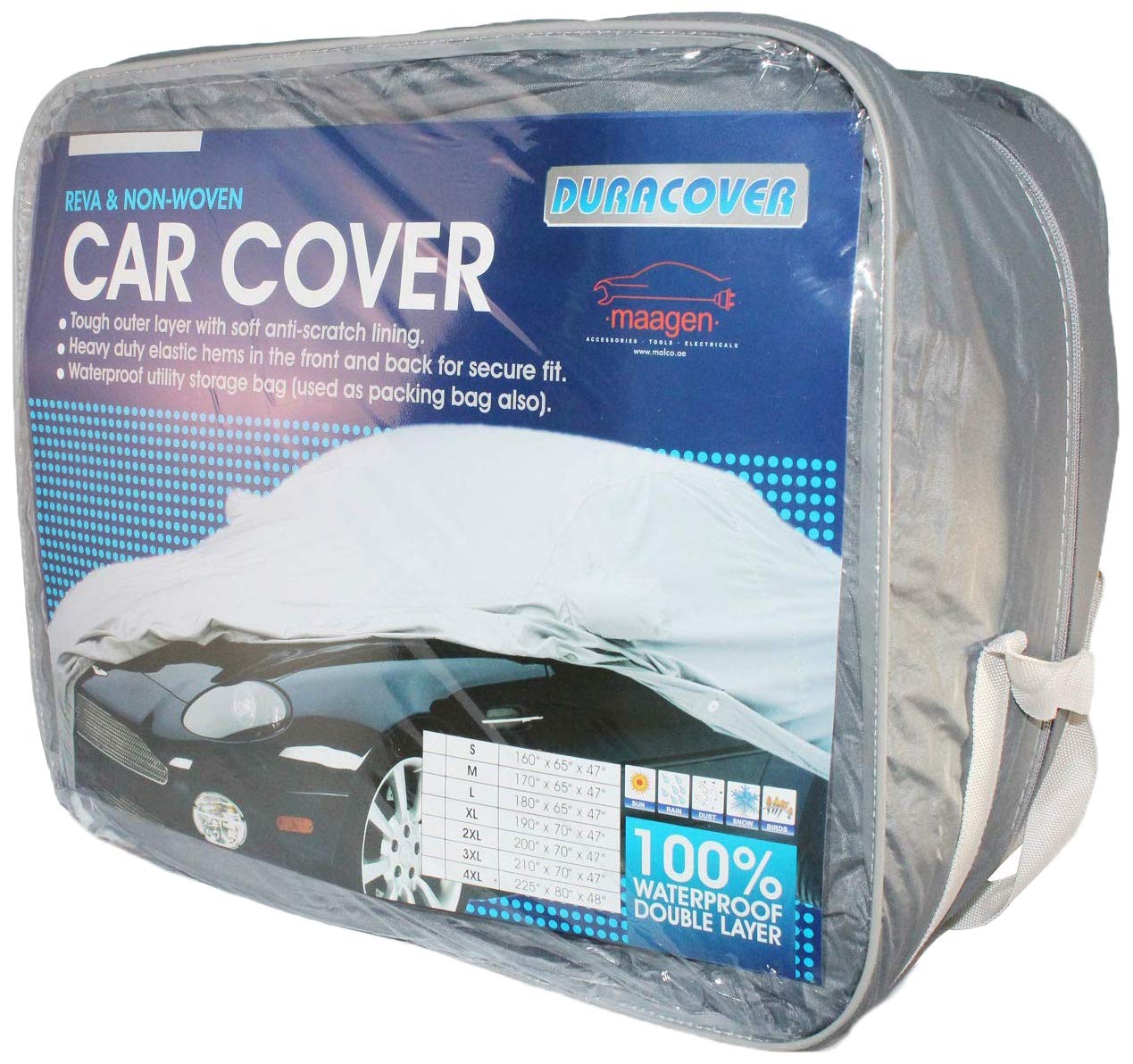 Duracover Car Body Cover, Medium, D357