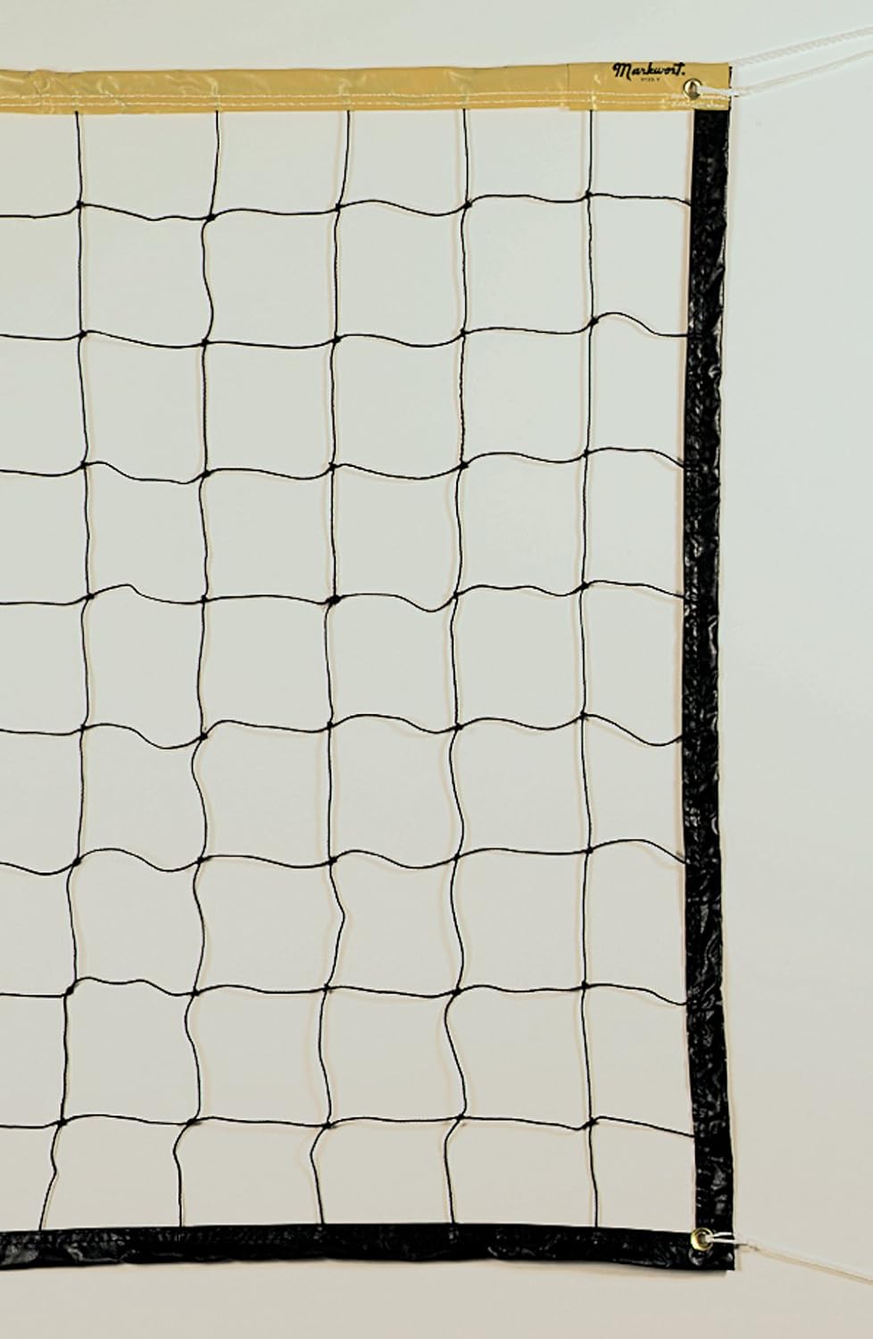Markwort Black Polyethylene Volleyball Net