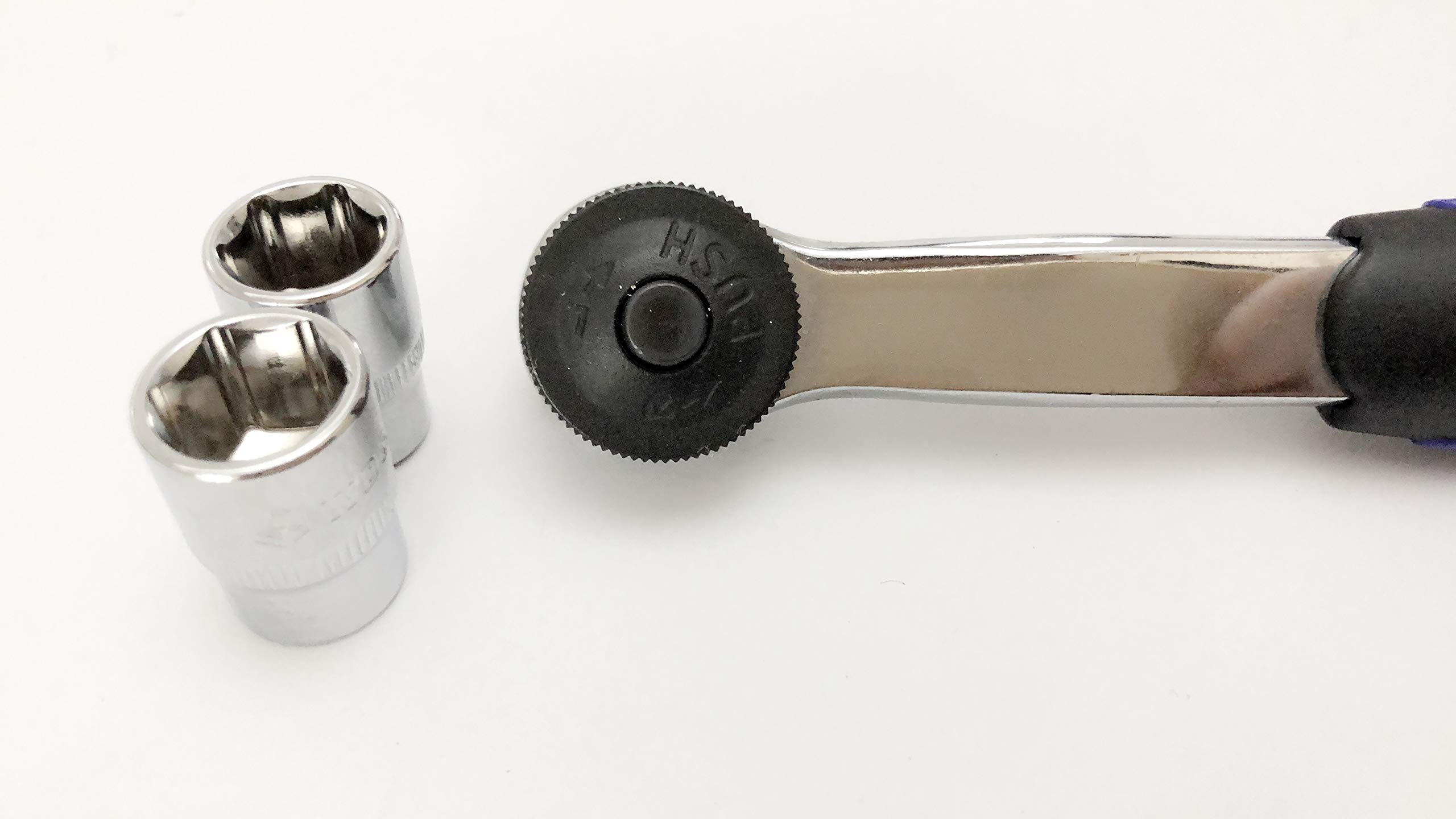 Juego de llaves de vaso de 1/4" (33 piezas)