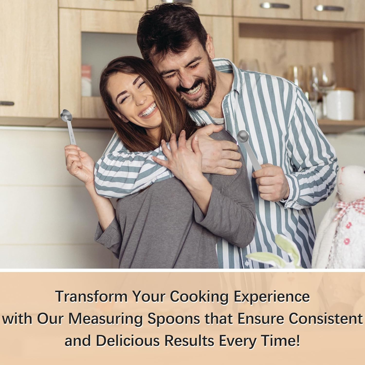 5PCS 1tsp & 5PCS 1/2tsp Measuring Spoon Bundle