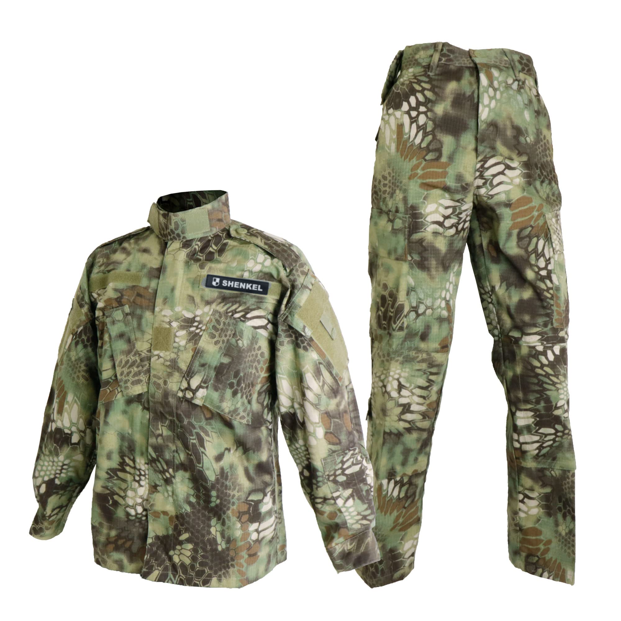 Amazon | [SHENKEL] 迷彩服上下セット M マンドレイク bdu-kmd02-M 