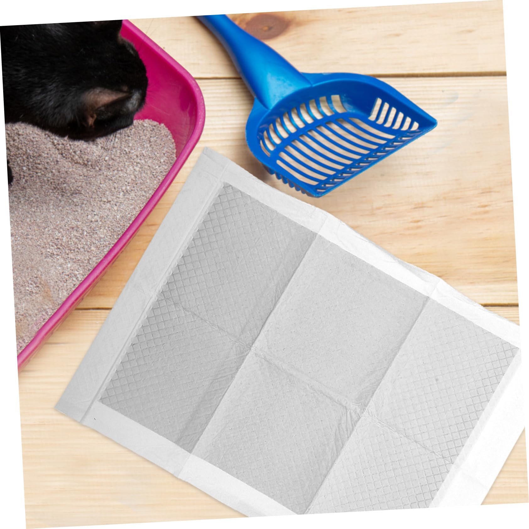 100stücke Verdickte Hunde-toilettentrainingsunterlagen für Welpen Einweg-Pads für Drinnen Unbedenkliches Material für Welpenunterlagen