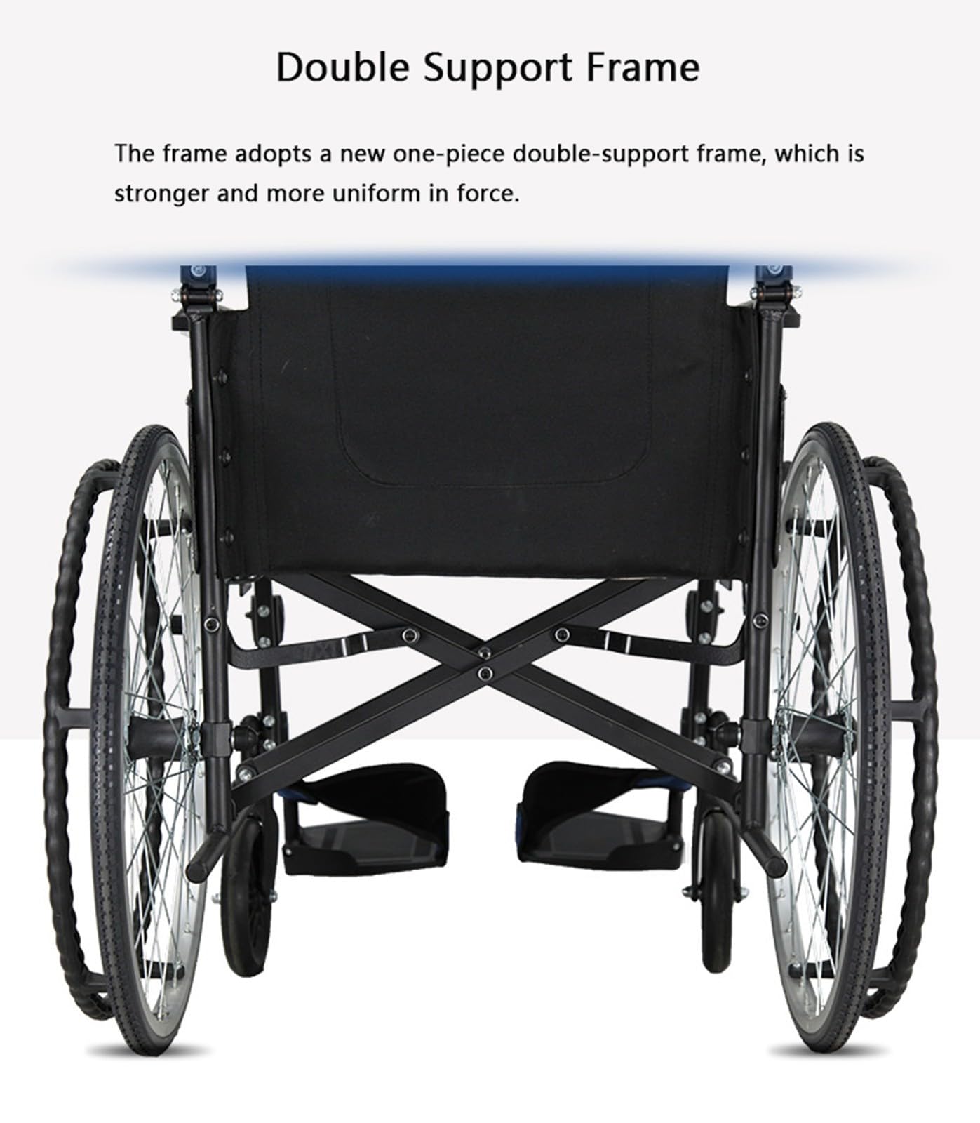 Sillas De Ruedas Autopropulsadas,Aluminio Ligero Plegable,Trolley para Silla De Ruedas para Ancianos De Viaje Pequeño con Frenos De Asistente para Cinturón De Seguridad A