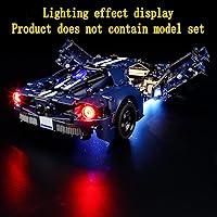 Vista 4 de Kit de luces LED compatible con Lego 2022 Ford GT – para Technic 42154 (juego de modelos no incluidos)